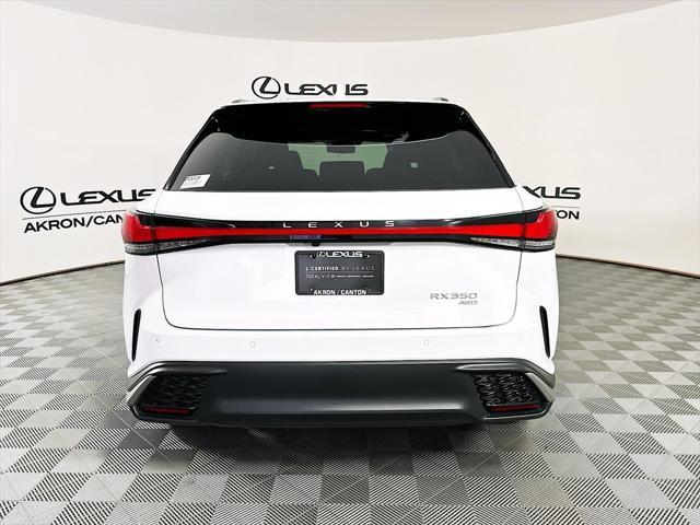 used 2024 Lexus RX 350 car, priced at $61,205