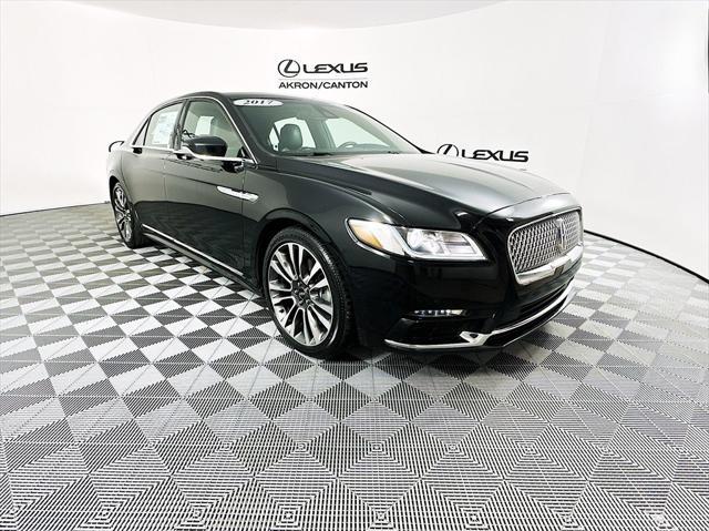 used 2017 Lincoln Continental car, priced at $20,983