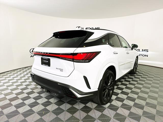 new 2024 Lexus RX 350 car, priced at $56,511