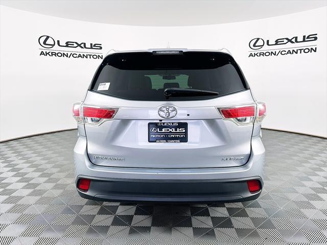 used 2015 Toyota Highlander car, priced at $18,990
