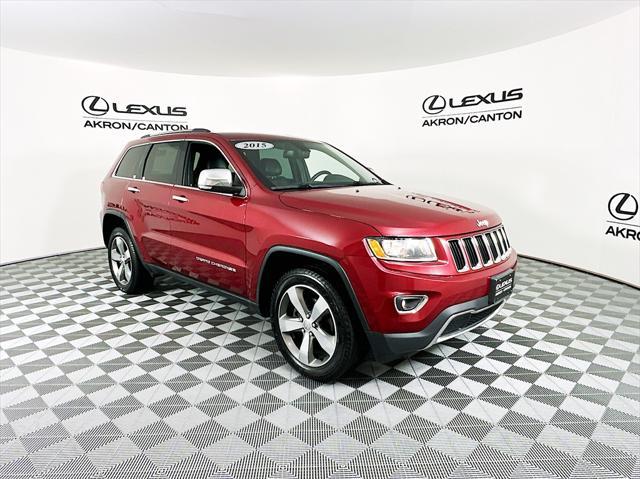 used 2015 Jeep Grand Cherokee car, priced at $15,906