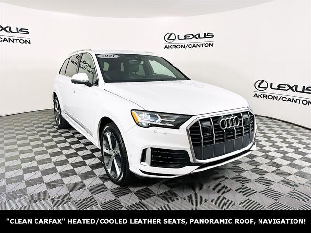 used 2021 Audi Q7 car, priced at $39,320