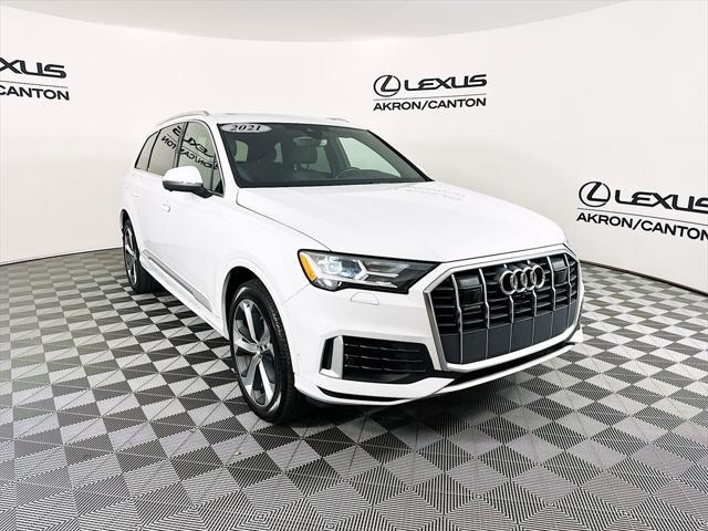 used 2021 Audi Q7 car, priced at $40,990