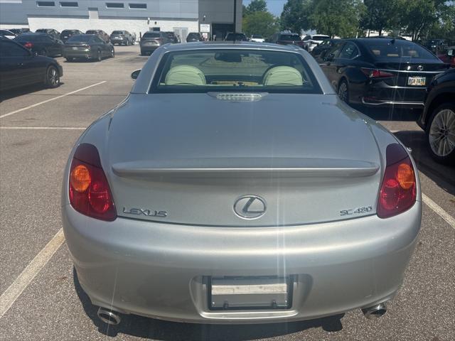 used 2002 Lexus SC 430 car, priced at $18,990