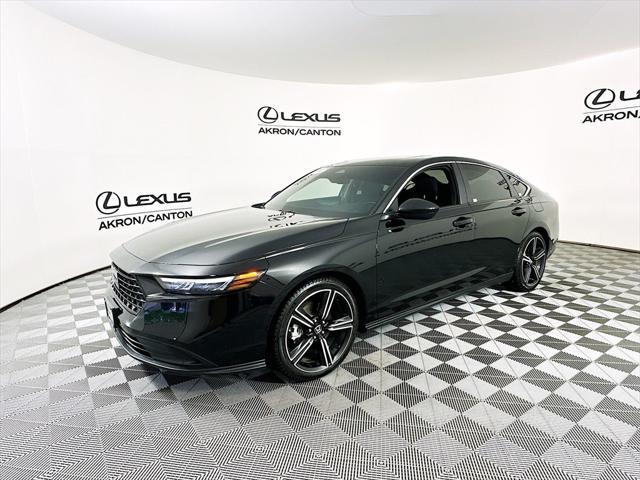 used 2024 Honda Accord Hybrid car, priced at $27,590