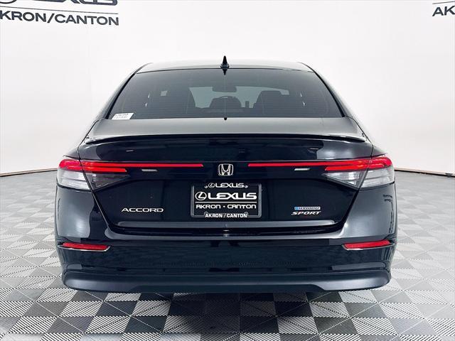 used 2024 Honda Accord Hybrid car, priced at $27,590