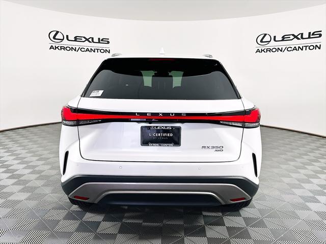 used 2024 Lexus RX 350 car, priced at $55,990