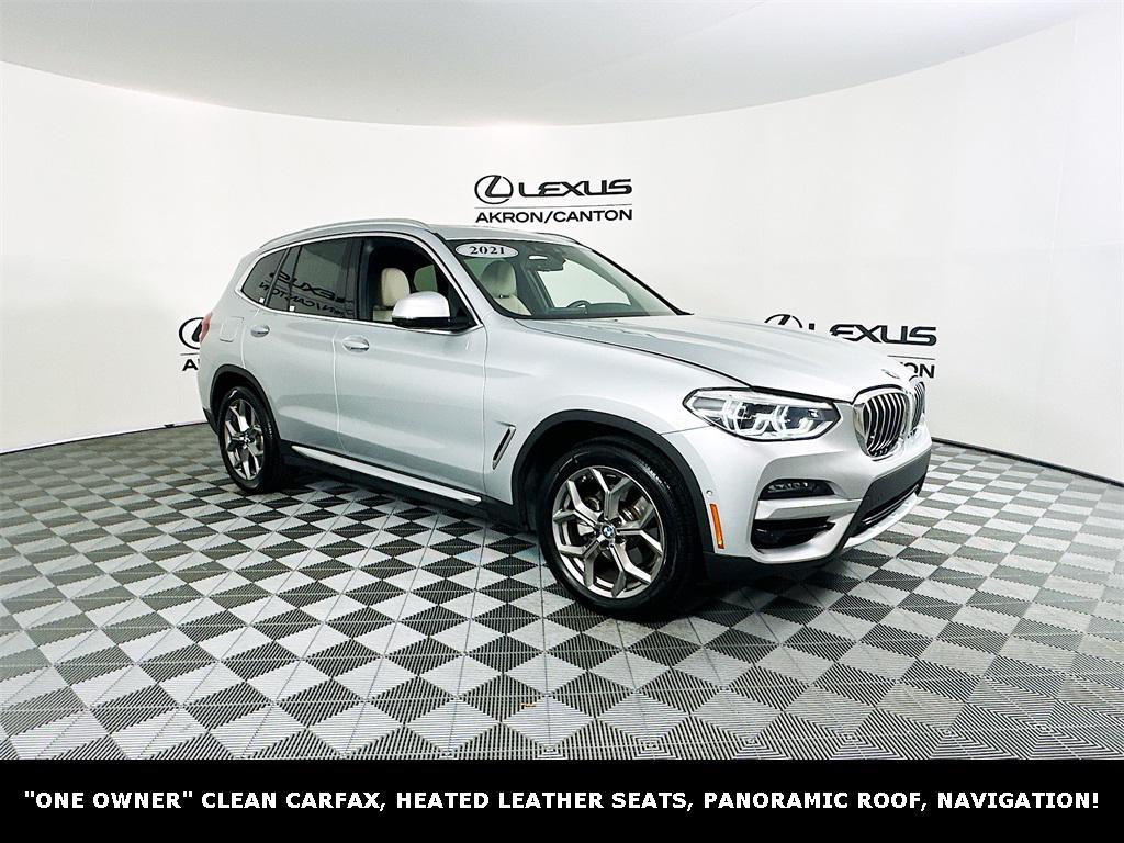 used 2021 BMW X3 car, priced at $32,660