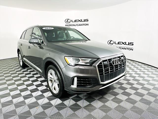 used 2021 Audi Q7 car, priced at $34,990
