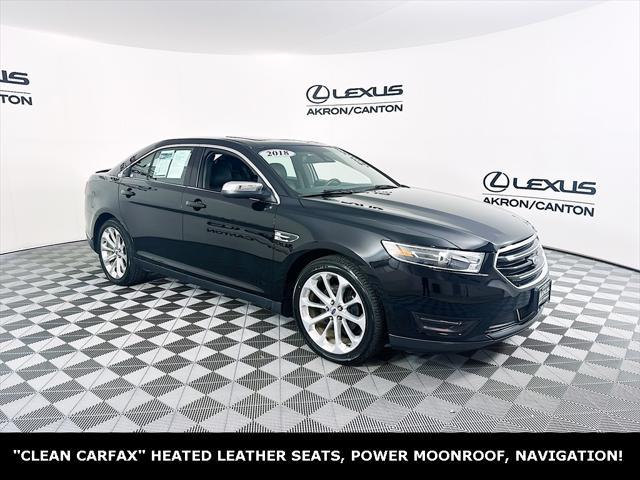 used 2018 Ford Taurus car, priced at $17,990