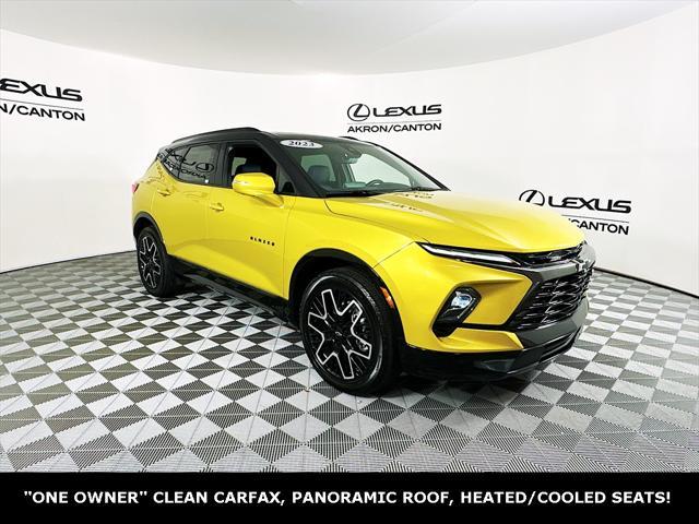 used 2023 Chevrolet Blazer car, priced at $34,990