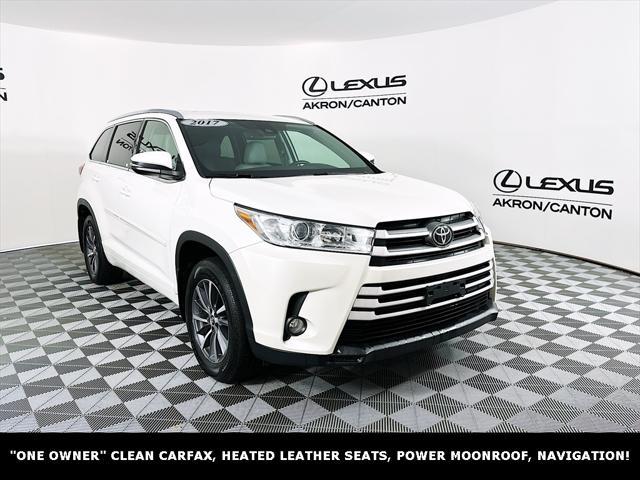 used 2017 Toyota Highlander car, priced at $22,490