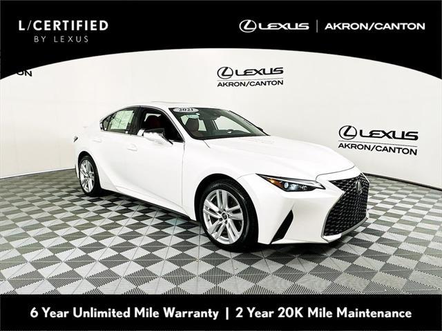 used 2021 Lexus IS 300 car, priced at $30,990