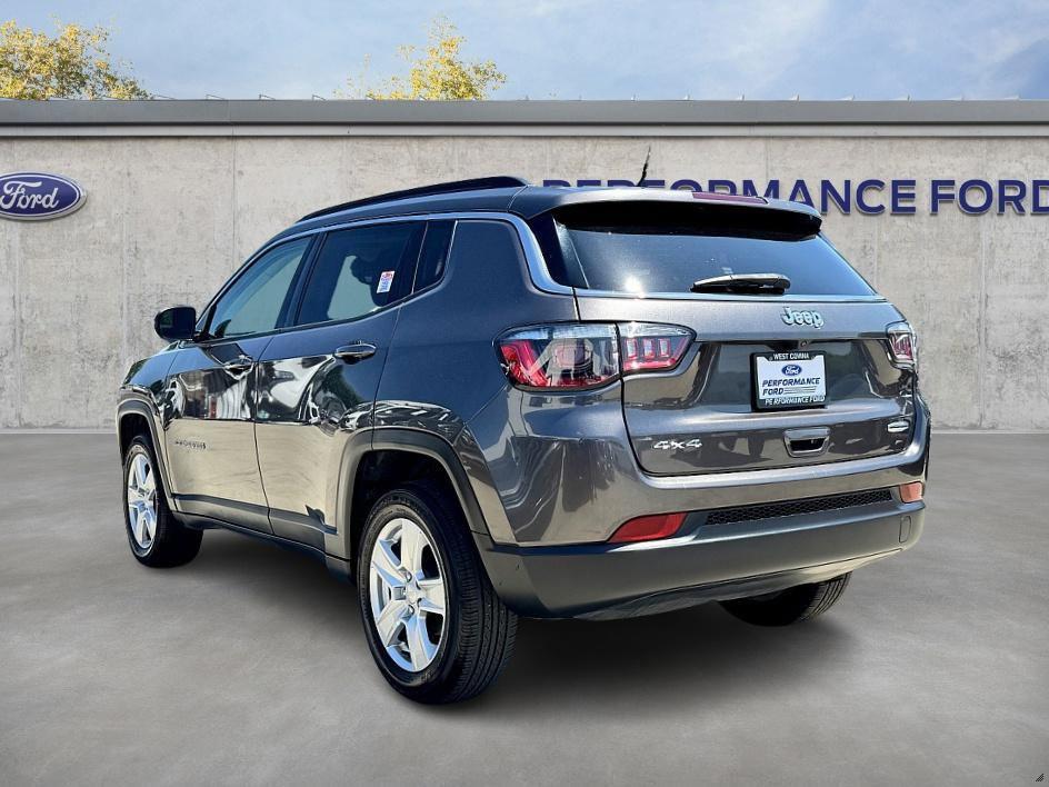used 2022 Jeep Compass car, priced at $19,200