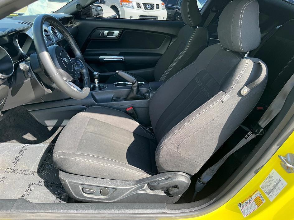 used 2021 Ford Mustang car, priced at $29,700