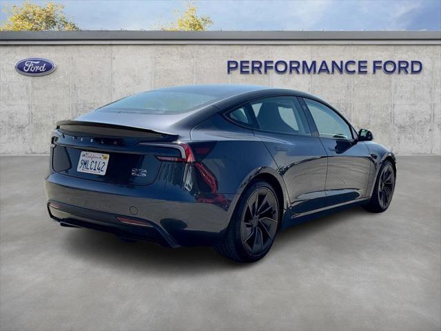 used 2024 Tesla Model 3 car, priced at $44,981
