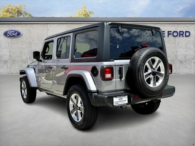 used 2020 Jeep Wrangler Unlimited car, priced at $28,198