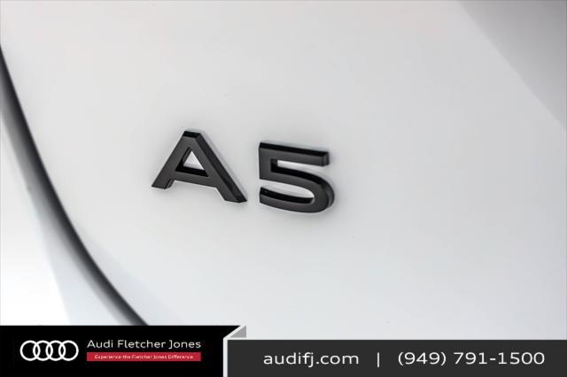 new 2025 Audi A5 car, priced at $53,685