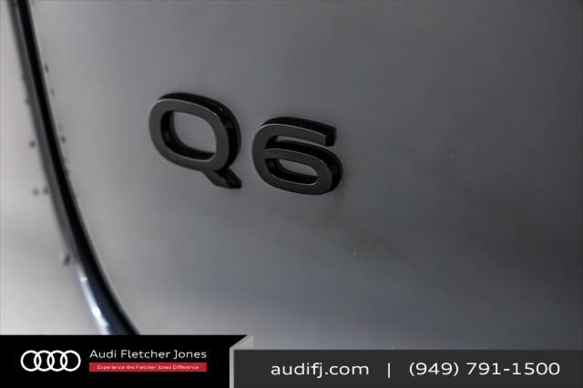 new 2025 Audi Q6 e-tron car, priced at $74,110