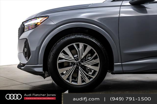 new 2025 Audi Q4 e-tron car, priced at $54,420