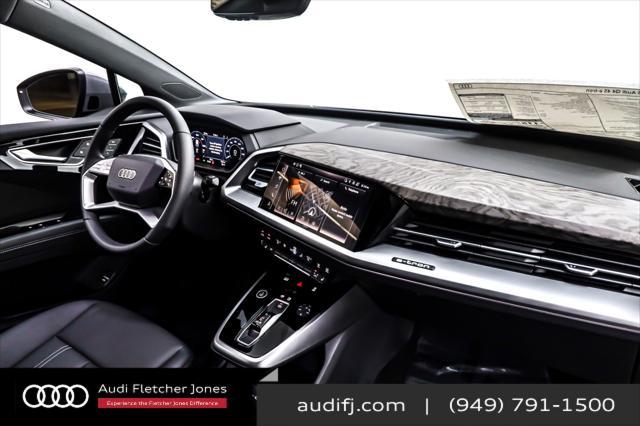 new 2025 Audi Q4 e-tron car, priced at $54,420