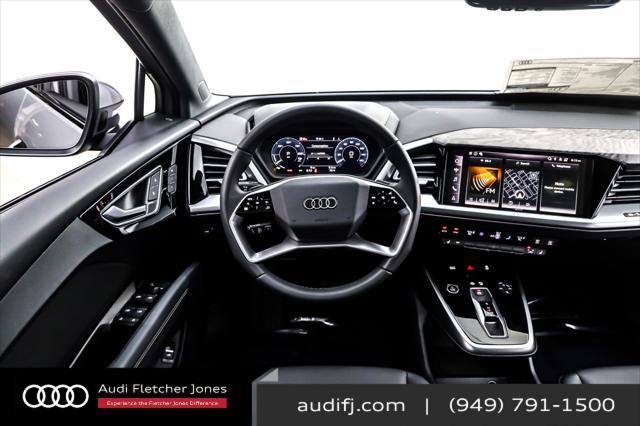new 2025 Audi Q4 e-tron car, priced at $54,420