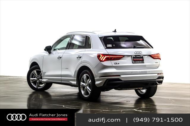 new 2024 Audi Q3 car, priced at $44,140