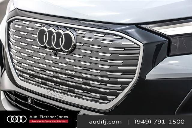 used 2023 Audi Q4 e-tron car, priced at $33,893