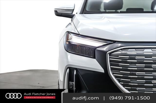 used 2023 Audi Q4 e-tron car, priced at $33,893