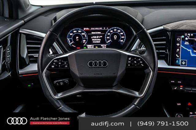 used 2023 Audi Q4 e-tron car, priced at $33,893
