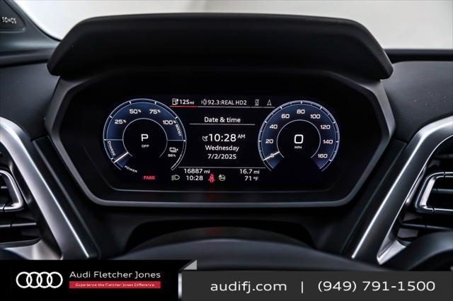 used 2023 Audi Q4 e-tron car, priced at $33,893