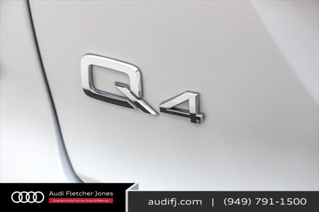 used 2023 Audi Q4 e-tron car, priced at $33,893