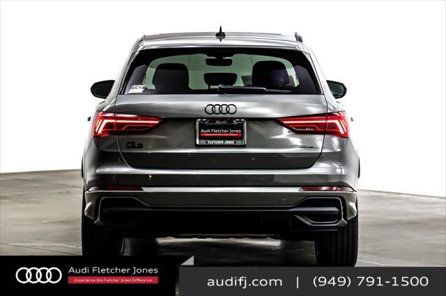 new 2024 Audi Q3 car, priced at $46,985