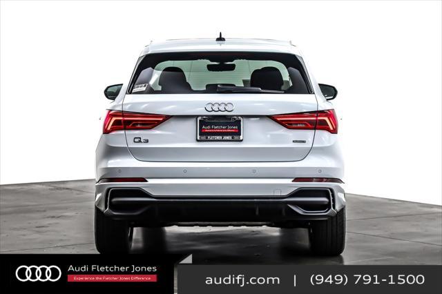 new 2024 Audi Q3 car, priced at $43,885