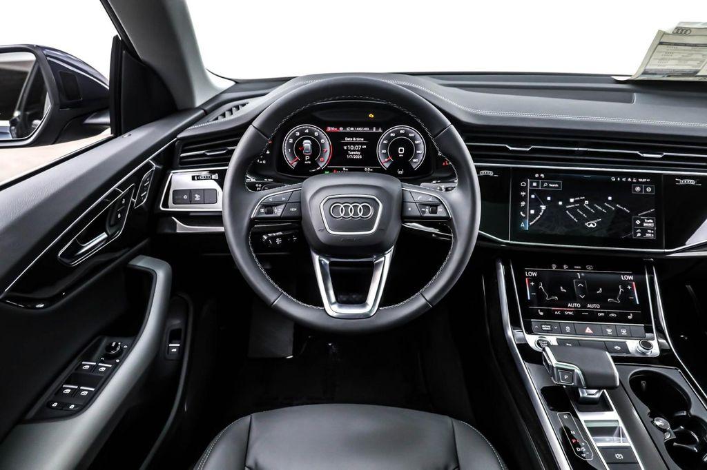 new 2025 Audi Q8 car, priced at $77,825