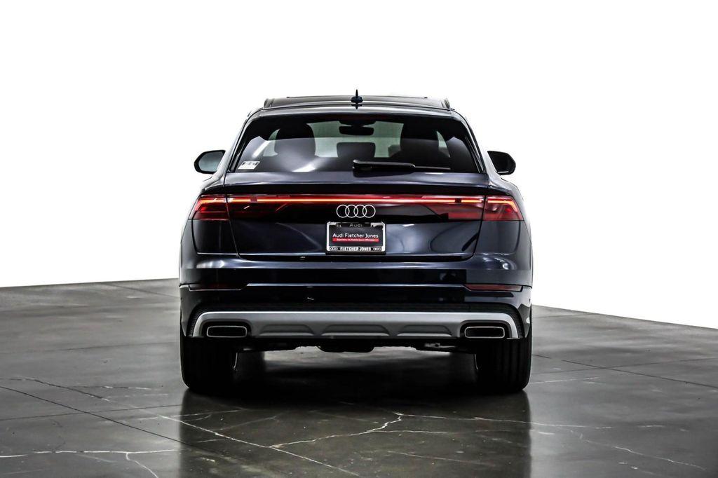new 2025 Audi Q8 car, priced at $77,825