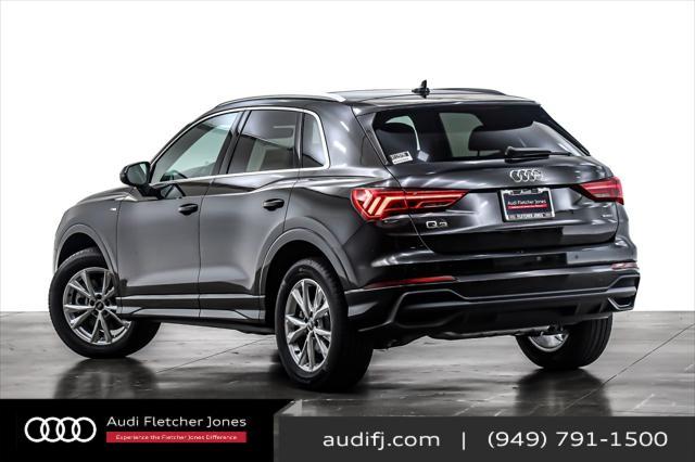 new 2024 Audi Q3 car, priced at $43,885