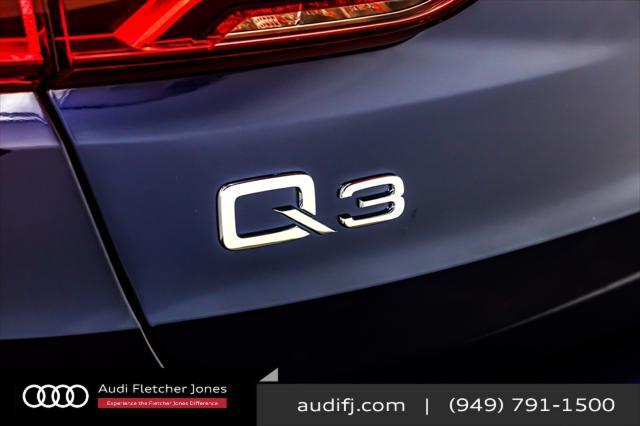 new 2024 Audi Q3 car, priced at $44,520