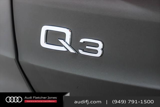 new 2025 Audi Q3 car, priced at $43,985
