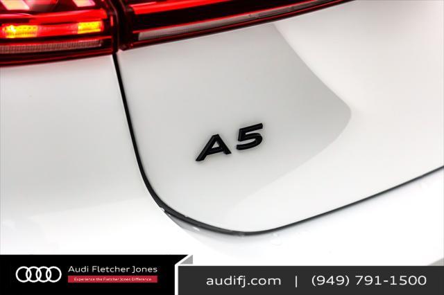 new 2025 Audi A5 car, priced at $57,235