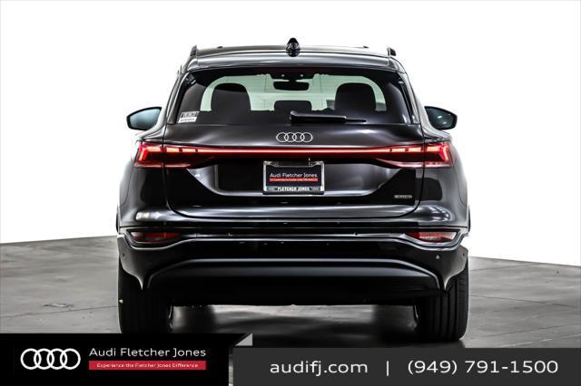 new 2025 Audi Q6 e-tron car, priced at $73,125