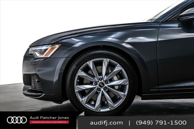 new 2025 Audi A6 car, priced at $75,140