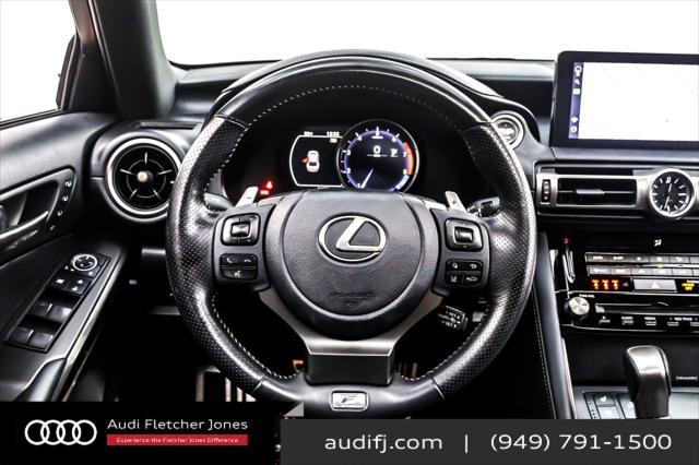 used 2022 Lexus IS 350 car, priced at $41,894