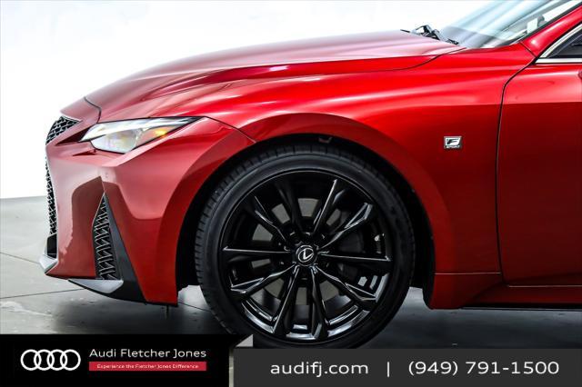 used 2022 Lexus IS 350 car, priced at $41,894