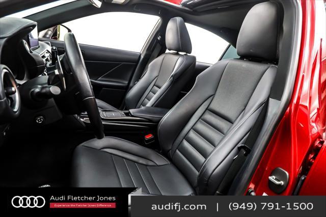 used 2022 Lexus IS 350 car, priced at $41,894