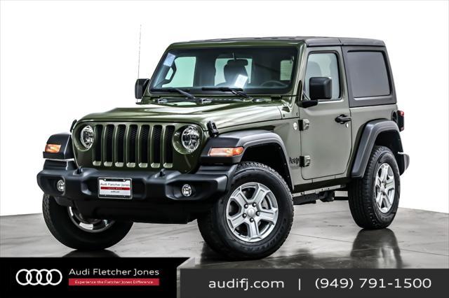 used 2021 Jeep Wrangler car, priced at $29,393