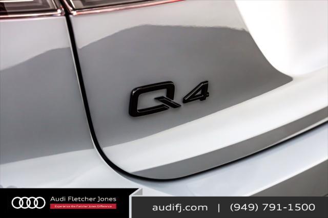 new 2025 Audi Q4 e-tron car, priced at $62,355