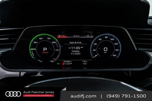 used 2022 Audi e-tron car, priced at $28,394