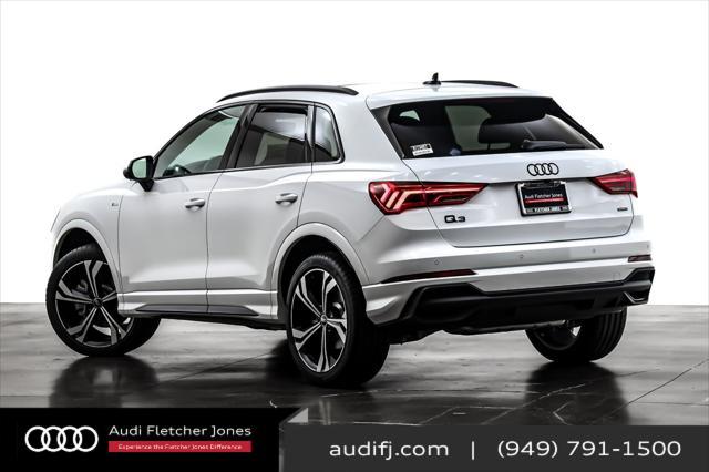 new 2024 Audi Q3 car, priced at $46,940