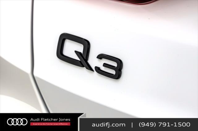 new 2024 Audi Q3 car, priced at $46,940